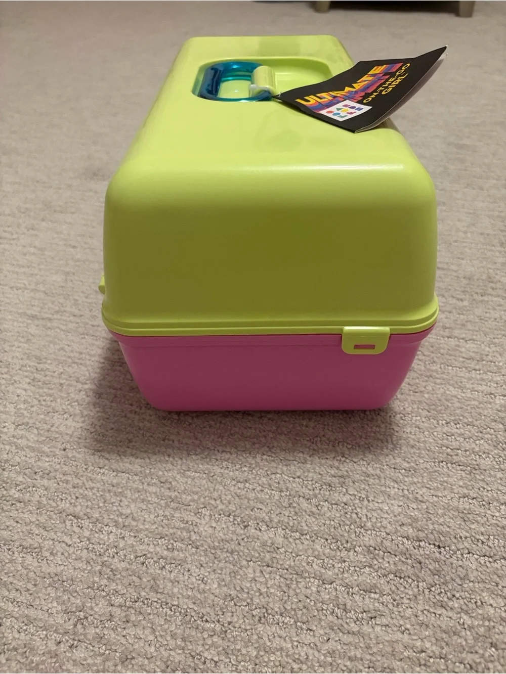 Caboodle XL Ultimate On-The-Go-Girl Lime Green and Pink